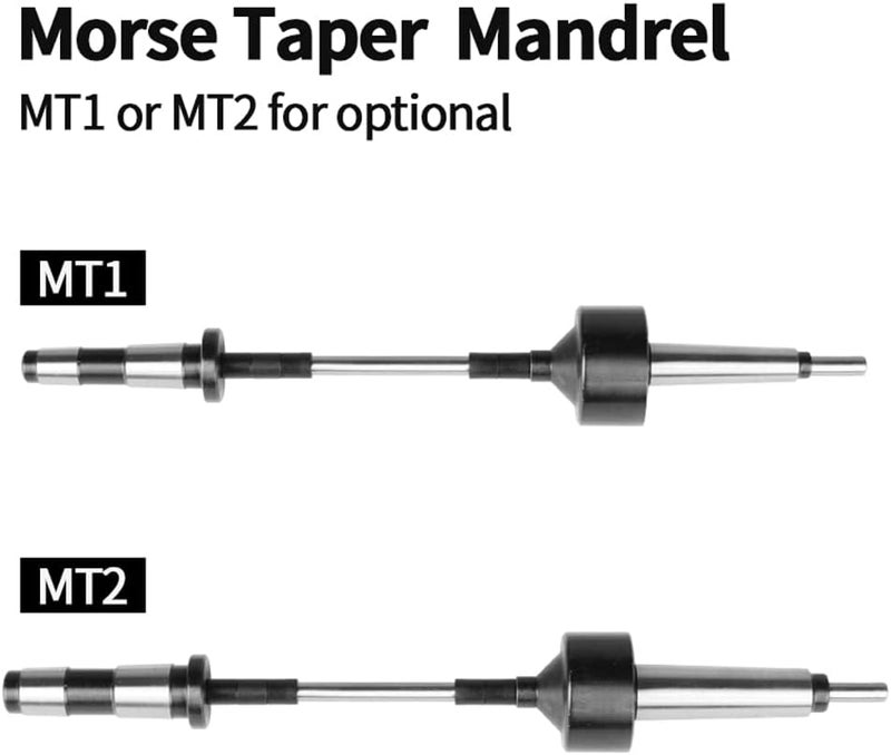 NAGU Turning Tools, Woodworking Pen Mandrel Bundle with Mandrel Saver, 1MT - Image 5
